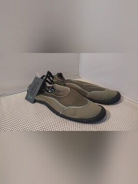 Athletic Works Men's Size 13-14 Water Shoes NWT Olive